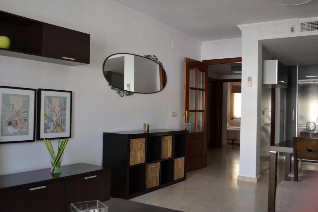 Precioso Apartamento En Primera Linea De Playa En Caleta De Velez Bagian luar foto